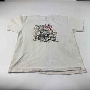 2011 Del Sol Color Change Youth Small Roatan Honduras Pirate T Shirt White